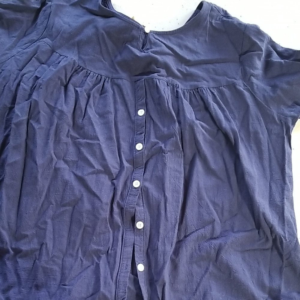 Set of Two Dresses in Beige and Navy - Picture 2 of 3